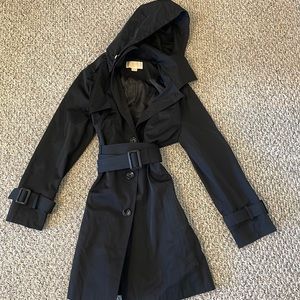 Michael Kors Black Trench Coat